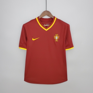 Retro 2000 Portugal home Soccer Jersey