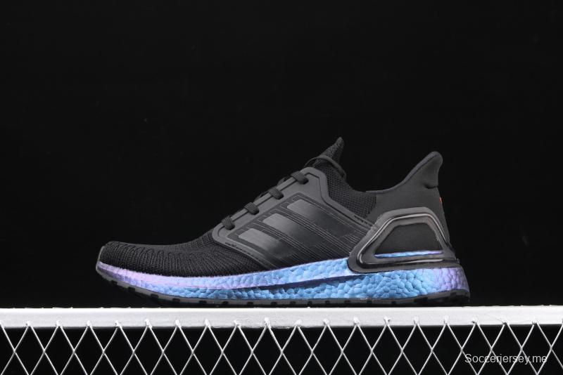 Adidas Ultra Boost 19 Consortium EG1341 sock cover type knitted upper leisure sports jogging shoes