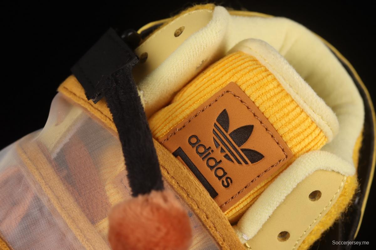 Adidas Forum Exhibit Mid GW8790 clover puppet series small bee joint name board shoes