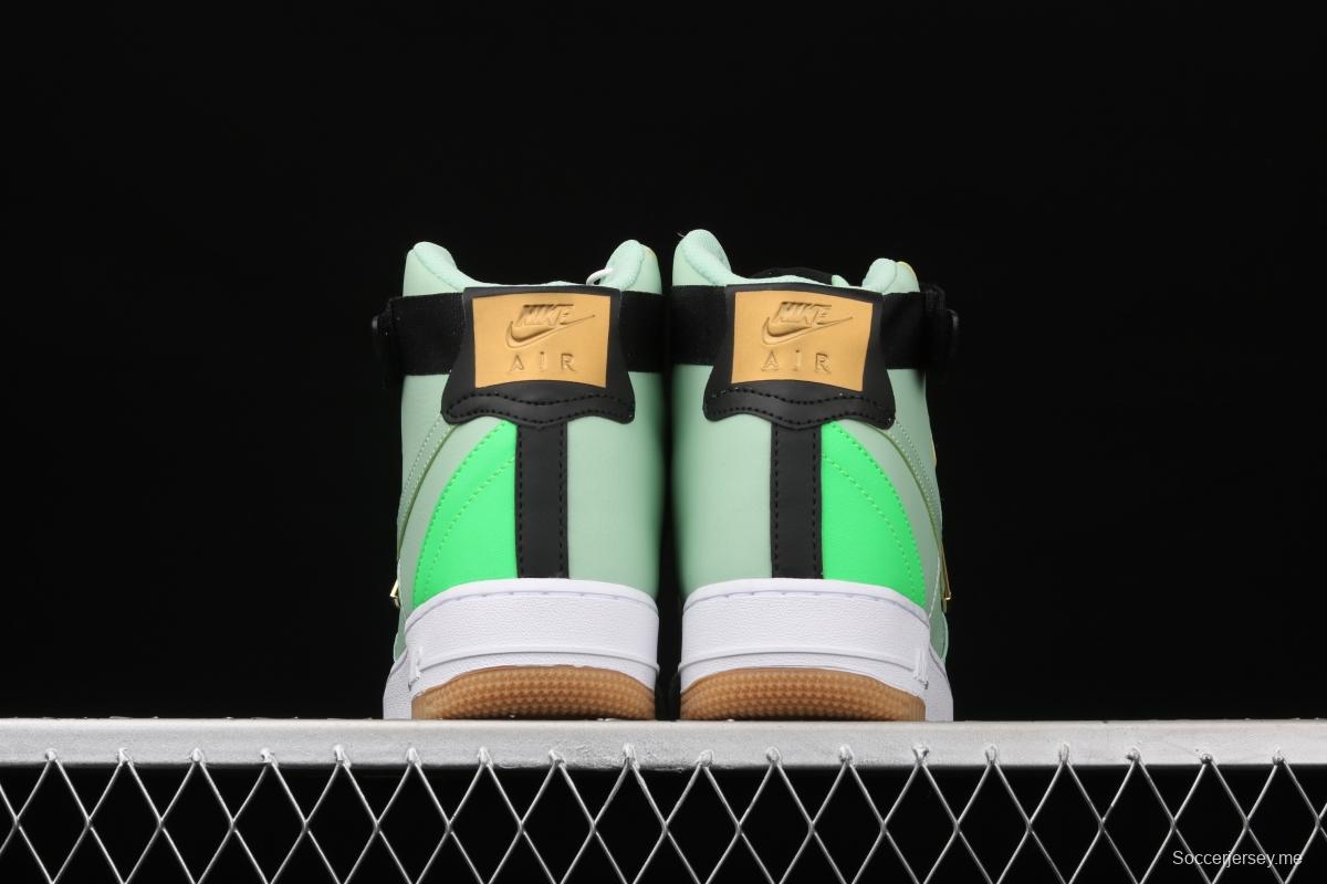NIKE Air Force 1 High NBA Green Gum NBA Air Force High Top Green Leisure Board shoes CT2306-300