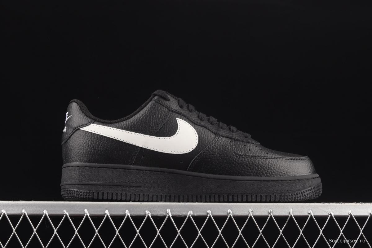 NIKE Air Force 11607 Low classic black and white low-top casual board shoes AA4083-001