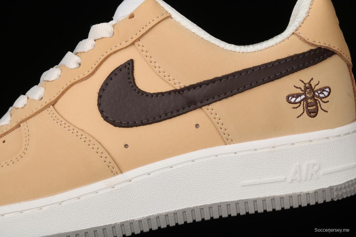 NIKE Air Force 1 Low Manchester Bee khaki brown Manchester honeybee DC1939-200