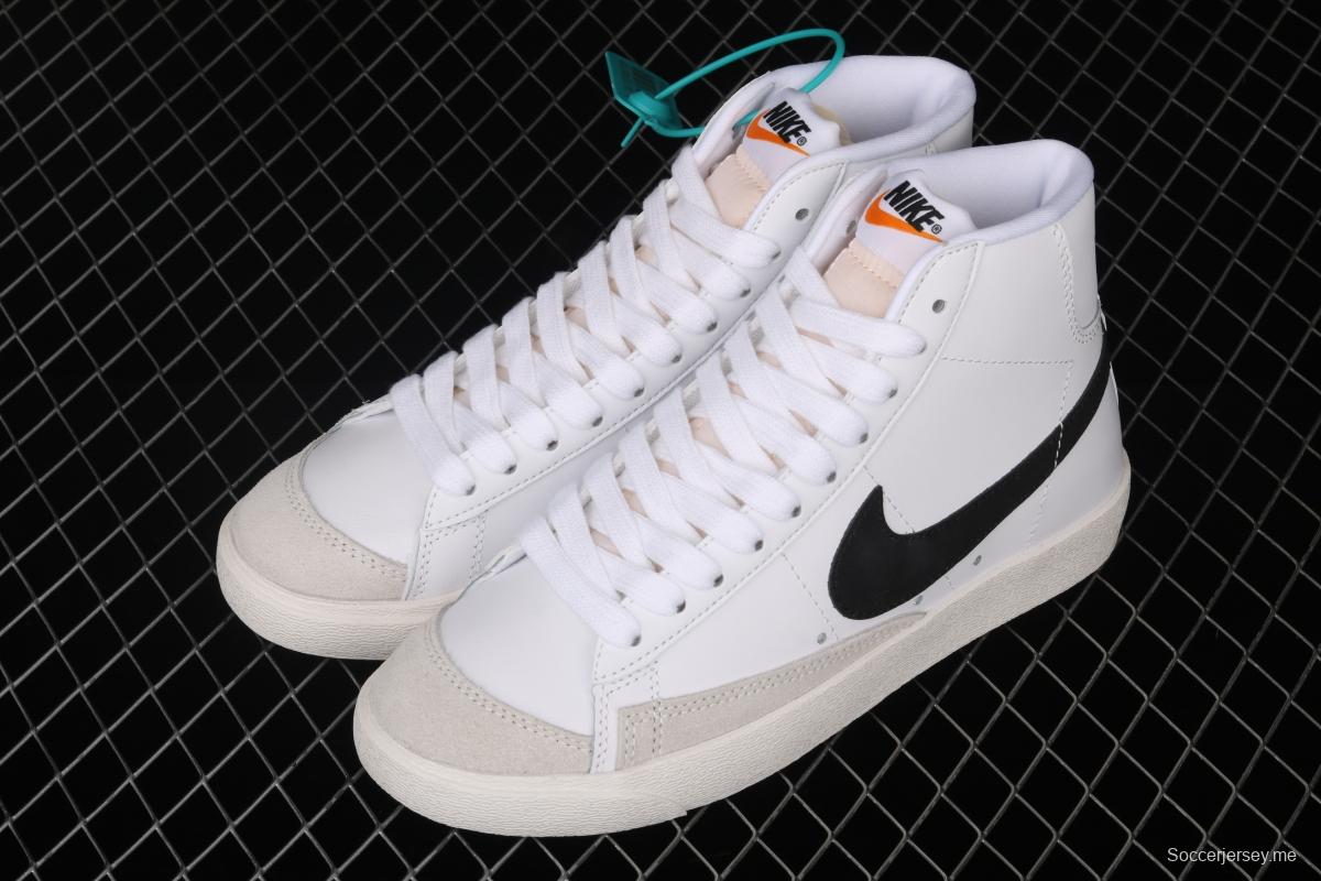 NIKE Blazer Mid '1977 Vintage WE Trail Blazers Classic High Band Leisure Sports Board shoes BQ6806-100