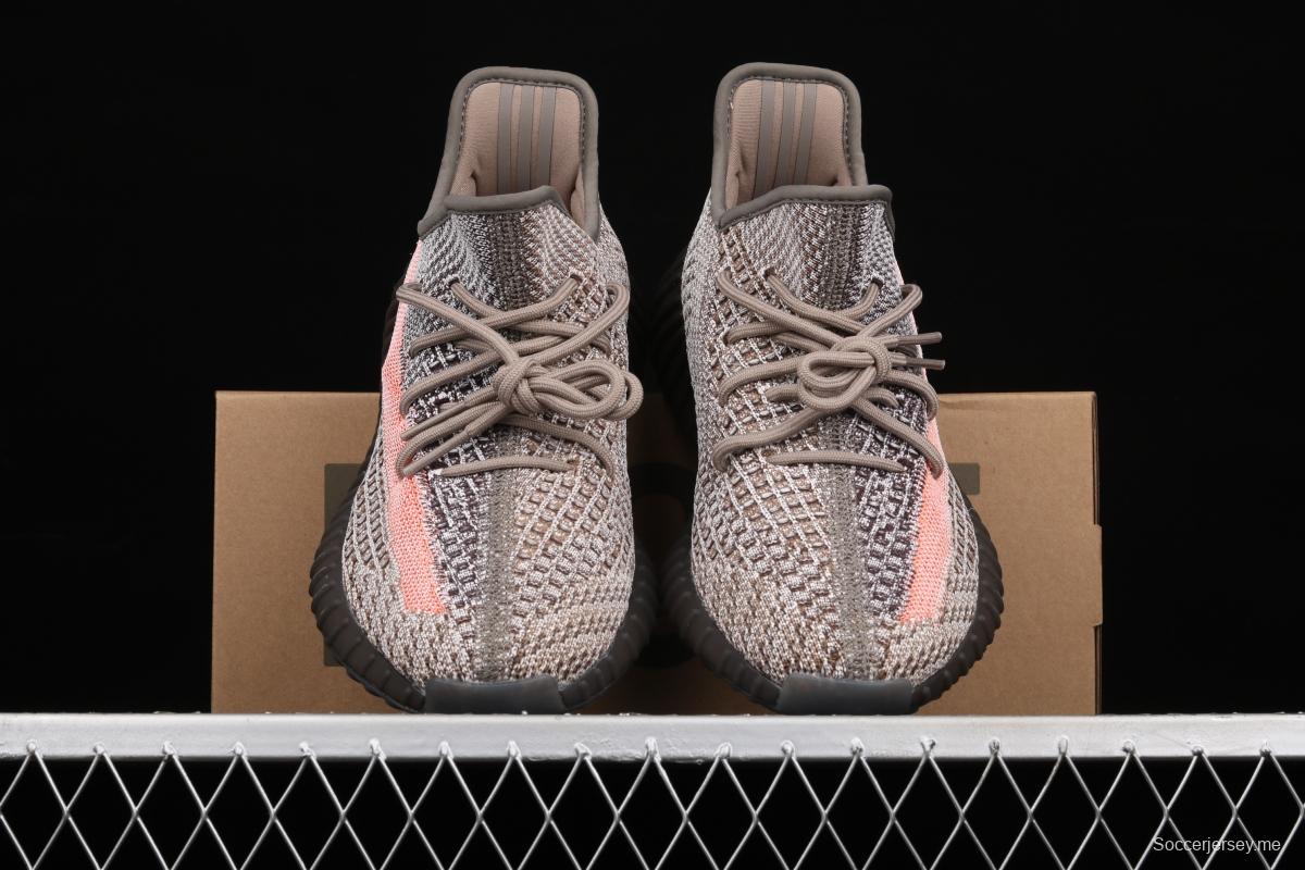 Adidas Yeezy 350 Boost V2 Ash Stone GW0089 Darth Coconut 350 second generation hollowed-out volcanic lime powder color BASF Boost original