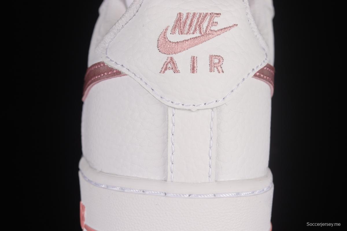 NIKE Air Force 1'07 Low White Rose Pink Low Casual Sneakers CT3839-104