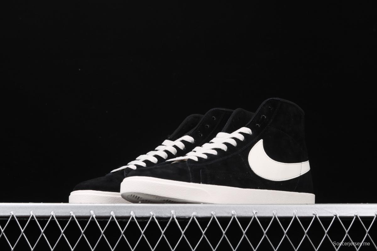 NIKE Blazer Mid Vntg Suede Trail Blazers high-top leisure sports board shoes AV9376-001