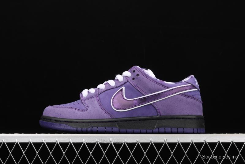 NIKE SB DUNK Low x Concepts co-signed purple lobster low-top shoes BV1310-555