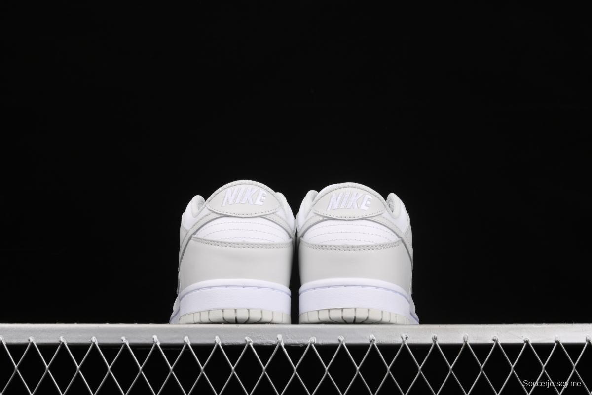 NIKE SB DUNK Low dunk series white light gray color matching low-side leisure sports skateboard shoes DD1503-103