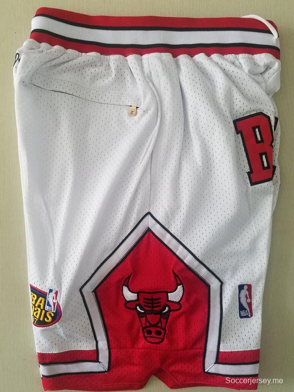 Chicago 1997-98 Throwback Classics Basketball Team Shorts