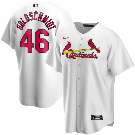 Youth Paul Goldschmidt White Home 2020 Player Team Jersey
