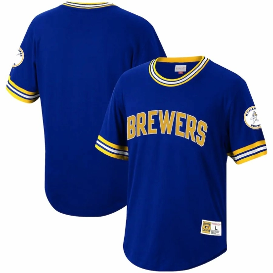 Men's Royal Cooperstown Collection Wild Pitch Throwback Jersey