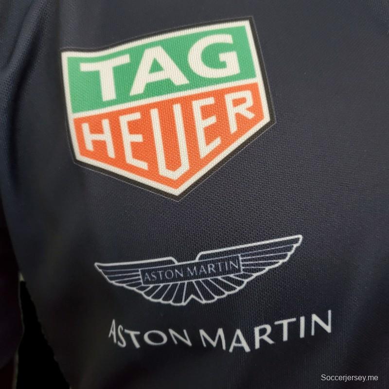 فورمولا 1 فورمولا 1؛ بدلة سباق ريد بول؛ أزرق ملكي
