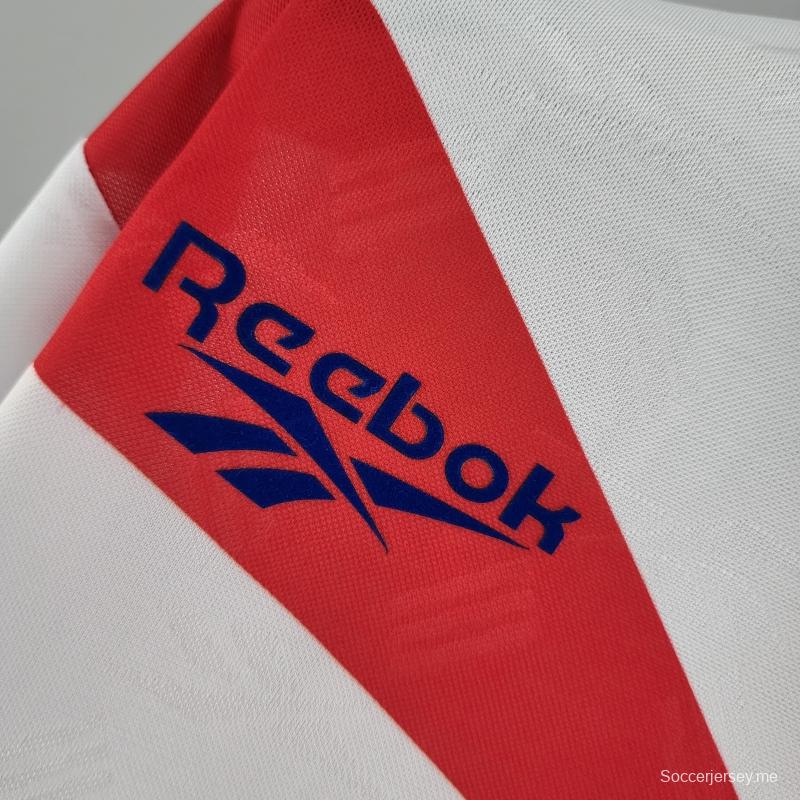 قميص كرة قدم بأكمام طويلة ريترو طويل الأكمام من تشيلي 1998
