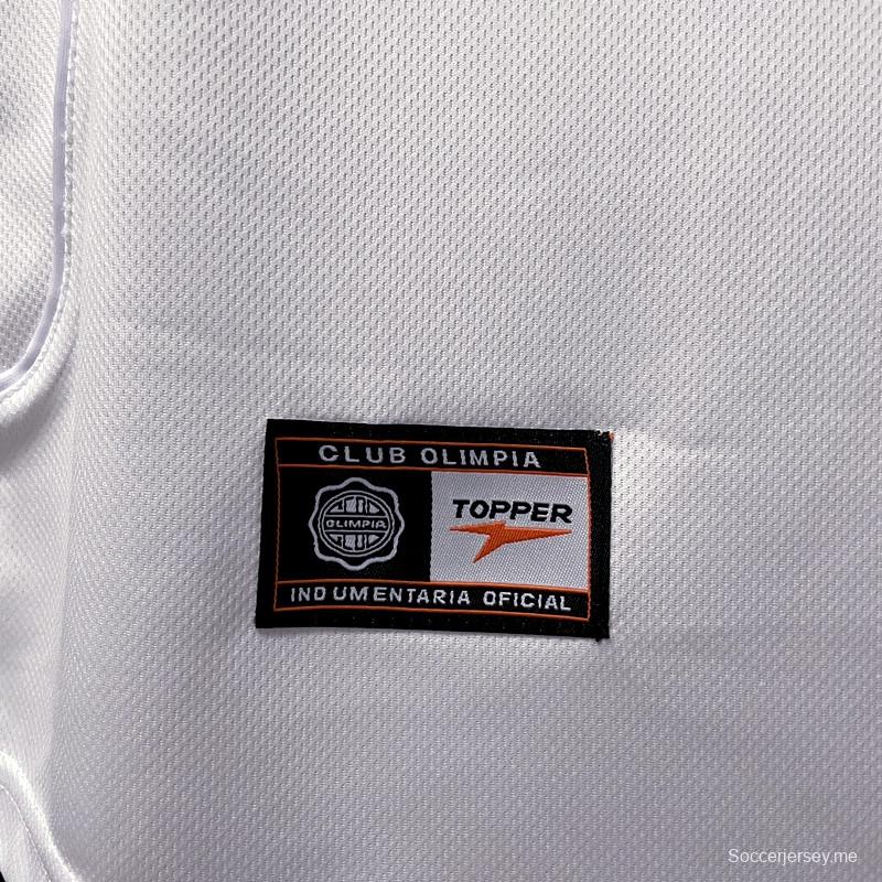 قميص كرة قدم أولمبيا 02 03 ريترو 02 03 أولمبيا
