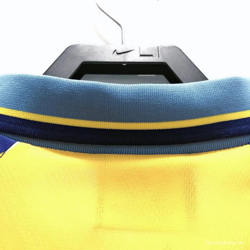 قميص كرة قدم أصفر ريترو 95/97 تشيلسي أصفر اللون أصفر قديم
