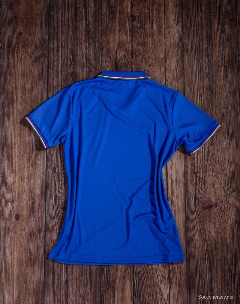 قميص كرة القدم الإيطالي القديم 1990 ريترو 1990
