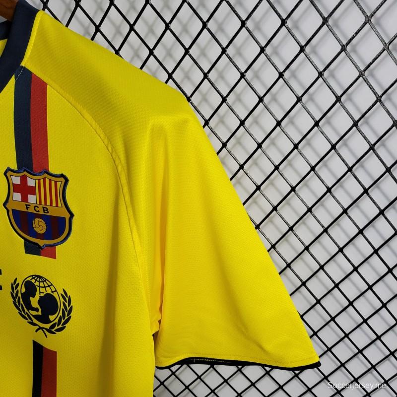 قميص أصفر عتيق 08/09 برشلونة أصفر عتيق 08/09

