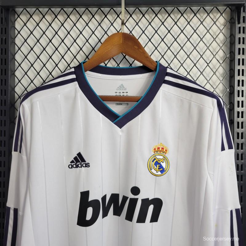 قميص ريترو بأكمام طويلة ريترو 12/13 ريال مدريد
