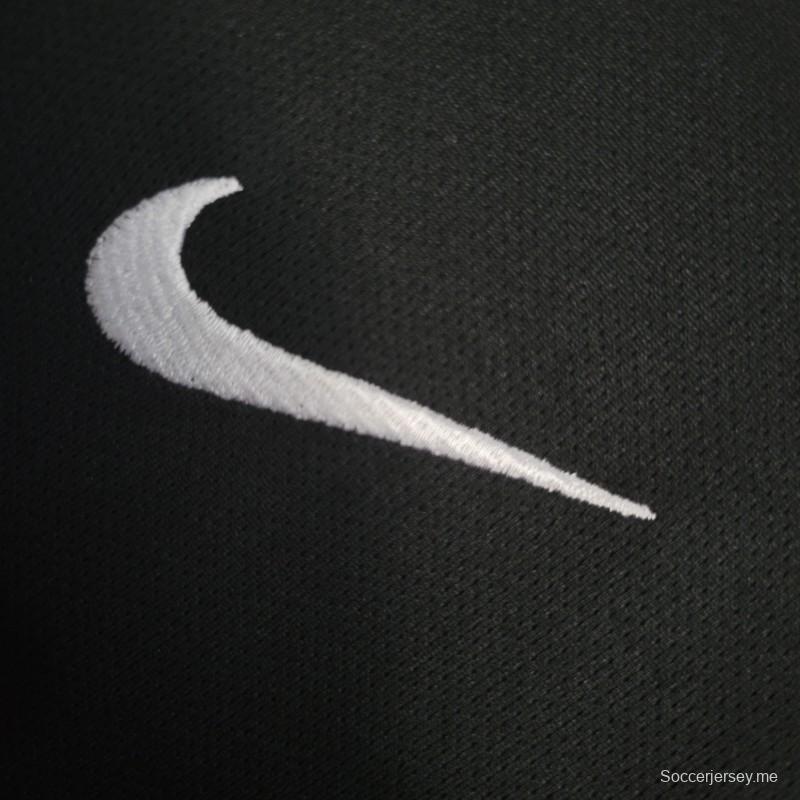 قميص حارس مرمى البرازيل 2002 ريترو 2002 أسود اللون أسود اللون
