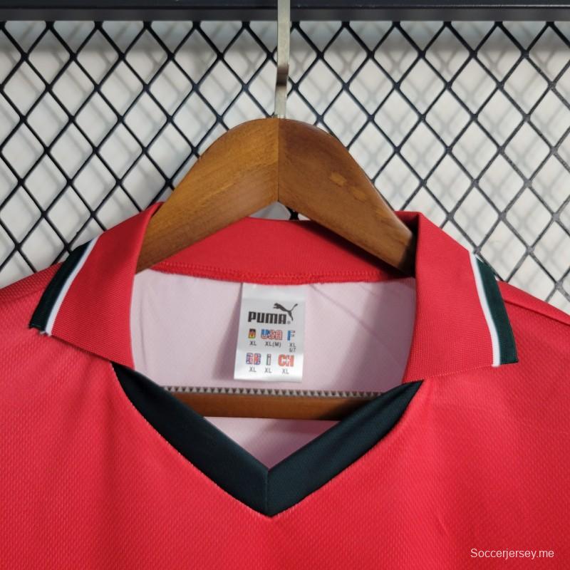 قميص المغرب الثالث الأحمر ريترو 1998 المغرب الثالث
