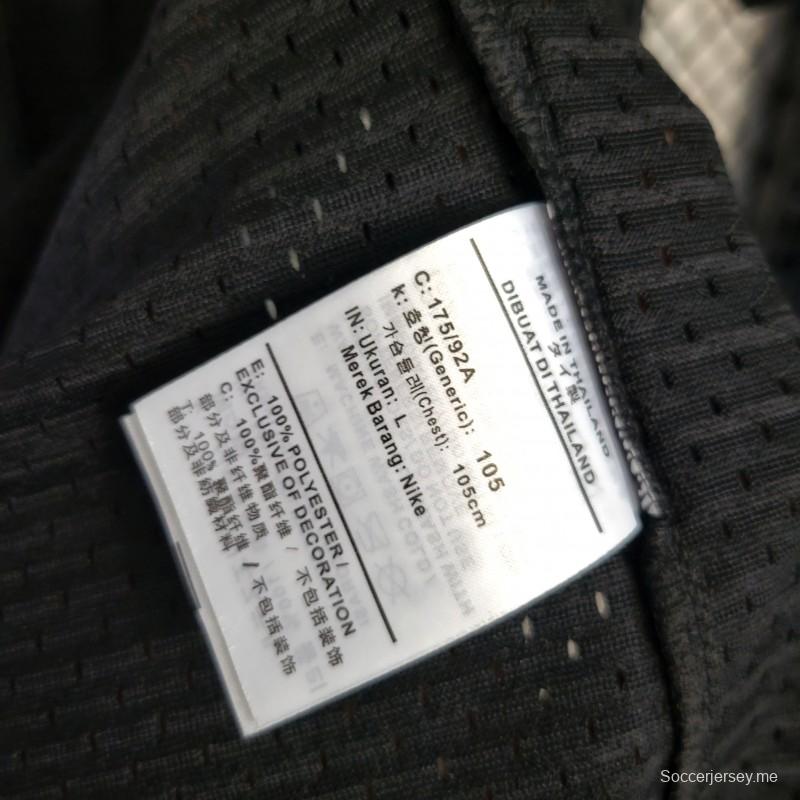 قميص أسود اللون أسود اللون رياضي دوري كرة السلة الأمريكي للمحترفين
