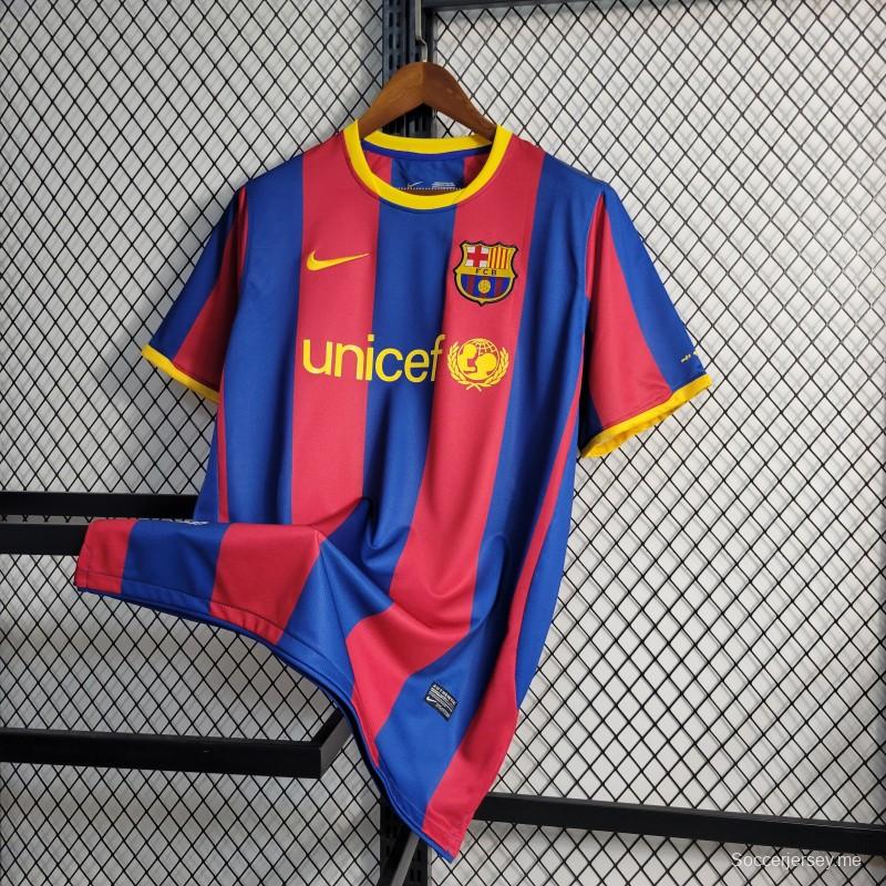 قميص برشلونة الرئيسي 10/11 ريترو 10/11
