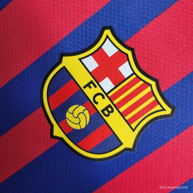 قميص ريترو بأكمام طويلة 11-12 ريترو برشلونة
