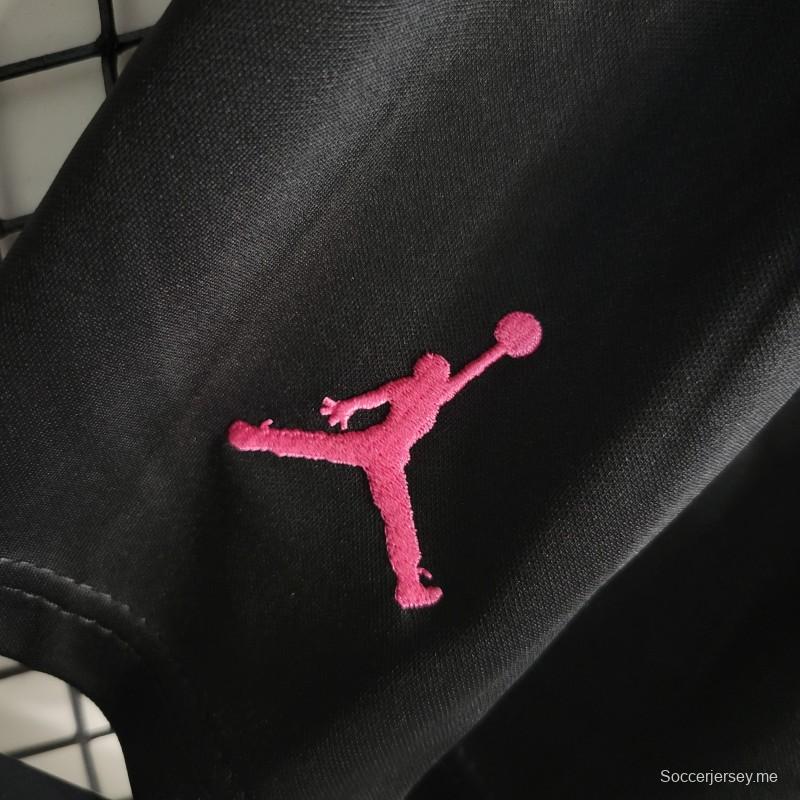 قميص ريترو 20-21 أطفال باريس سان جيرمان باريس فورتس وردي مقاس 16-28
