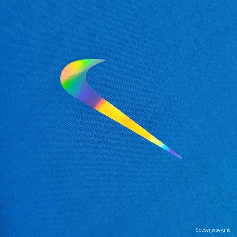 24/25 قميص تدريب برشلونة × بالمان أزرق اللون الأزرق
