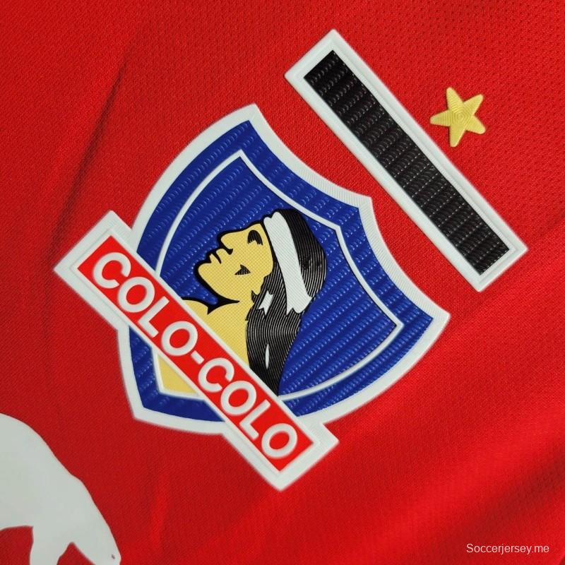 24/25 كولو كولو ثالث جيرسي أحمر اللون الأحمر

