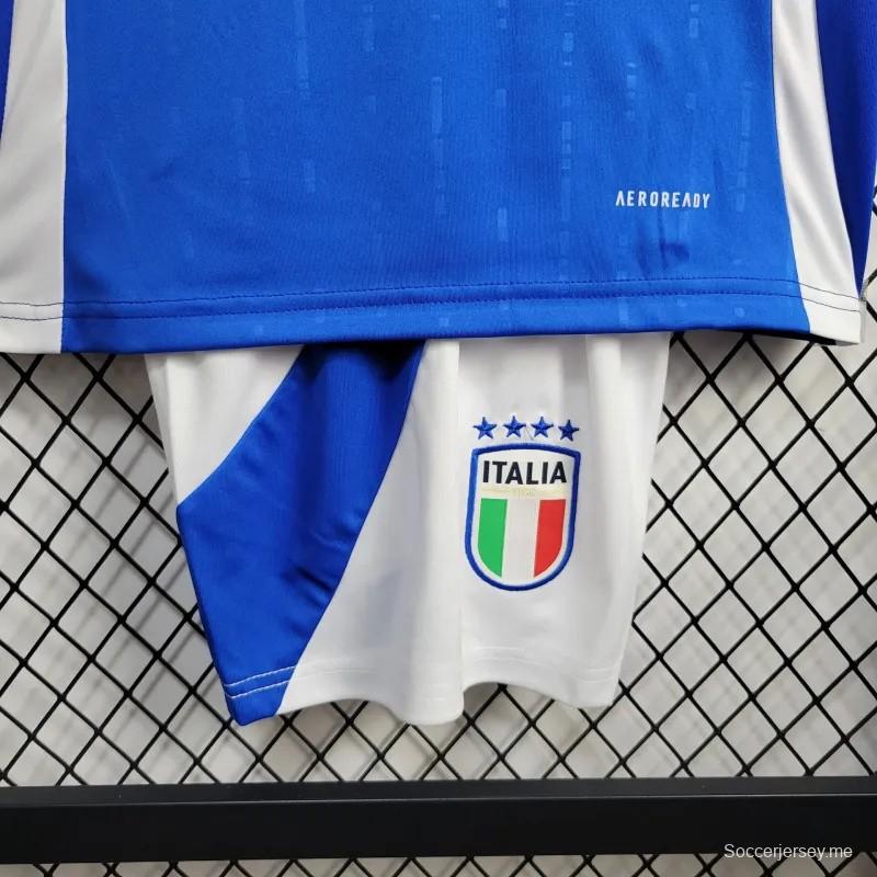 2024 أطفال إيطاليا 2024 قميص المنتخب الإيطالي
