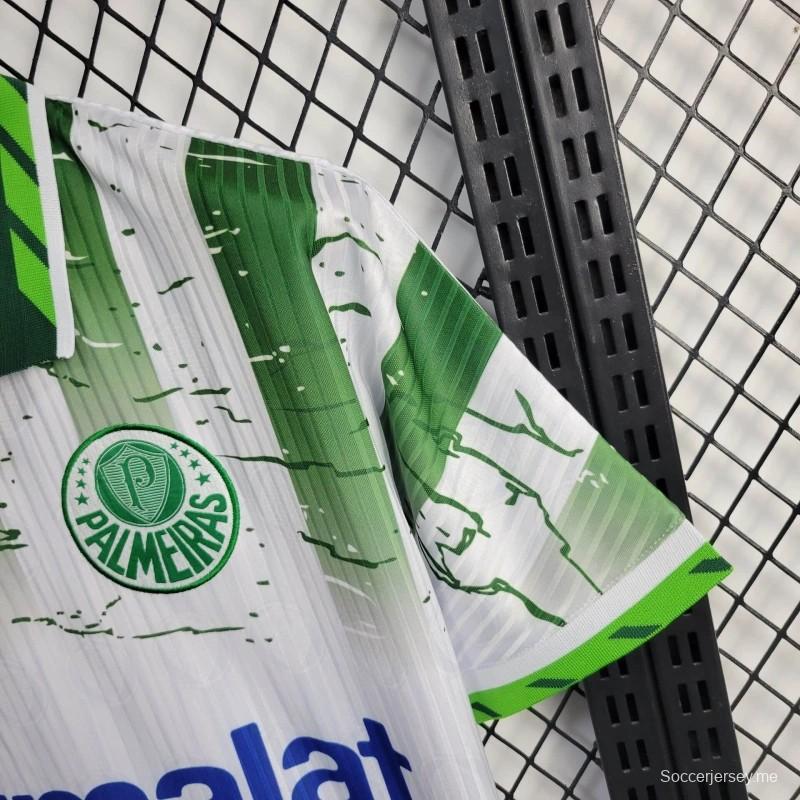 قميص بالميراس 96/97 ريترو 96/97 أبيض خارجي
