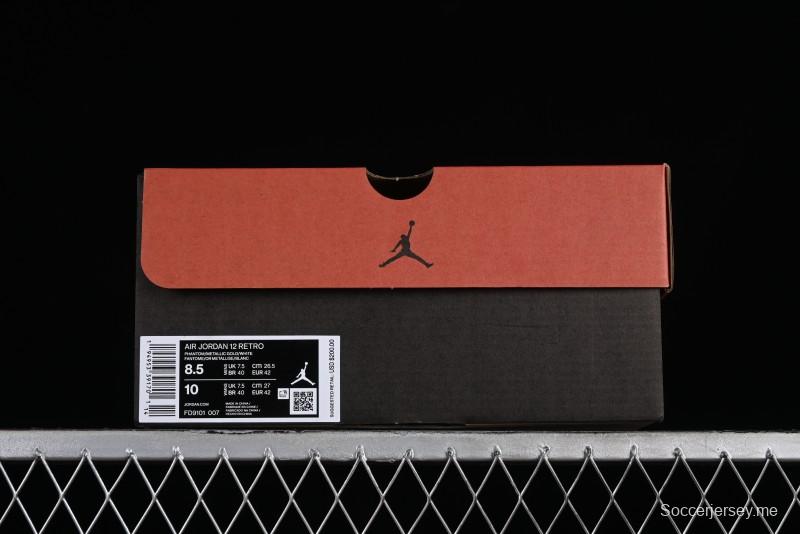 اير جوردان 12 ريترو AJ12 بلاتينيوم
