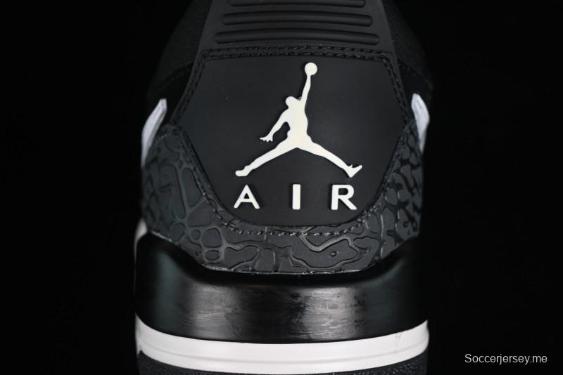 Nike Air Jordan Legacy AJ312 Low Top Sneakers with Velcro Strap Triple Fusion Design - CD7069-001