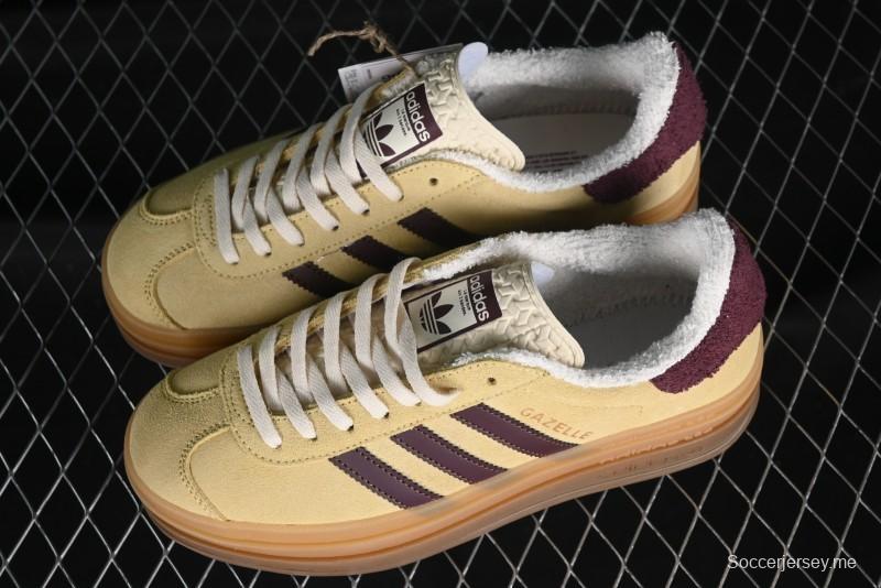 Adidas Originals Gazelle Bold IF5937 Low-Top Platform Sneakers with Non-Slip Durable Sole