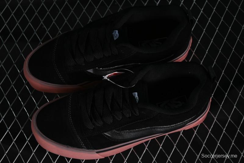 Vans Classics Knu Skool Chunky Tongue Retro Skate Shoes - VN000CRPGRN