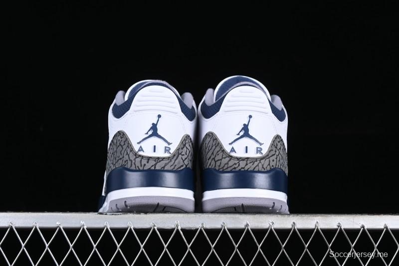 طيران اير جوردان 3 ريترو "Midnight Navy" AJ3

