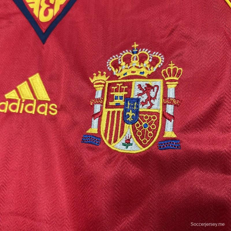 قميص منتخب إسبانيا 1998 ريترو 1998
