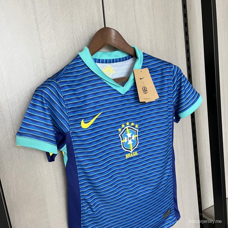 قميص برازيل 2024 نسائي بقميص البرازيل الخارجي
