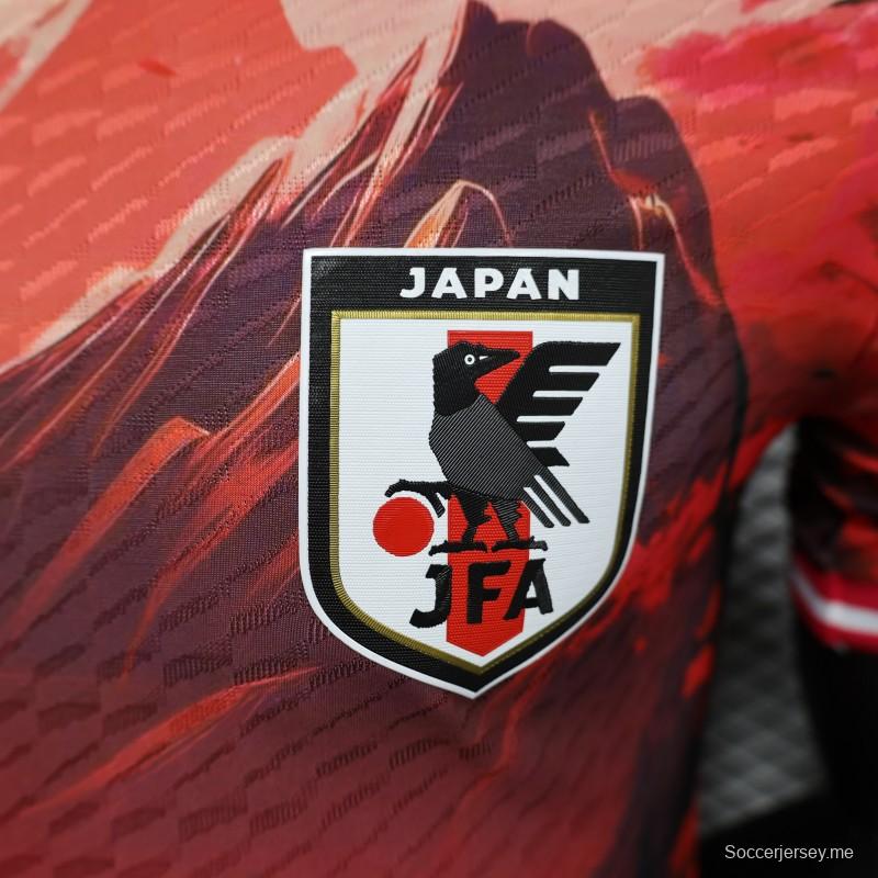 إصدار اللاعب 2024 قميص خاص بمفهوم معبد الغروب الياباني 2024
