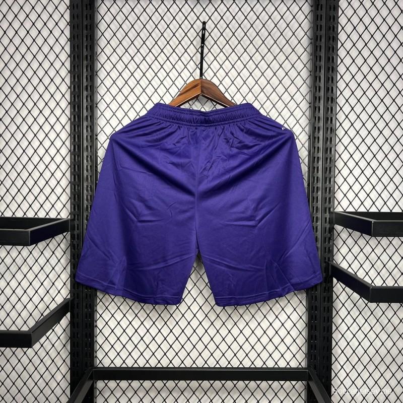 24/25 شورت ريال مدريد × Y3 بنفسجي إصدار خاص من ريال مدريد × Y3
