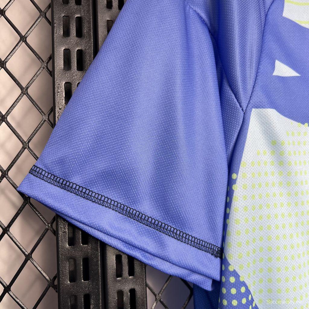 24/25 قميص حارس مرمى مانشستر يونايتد الأساسي بنفسجي اللون الأرجواني
