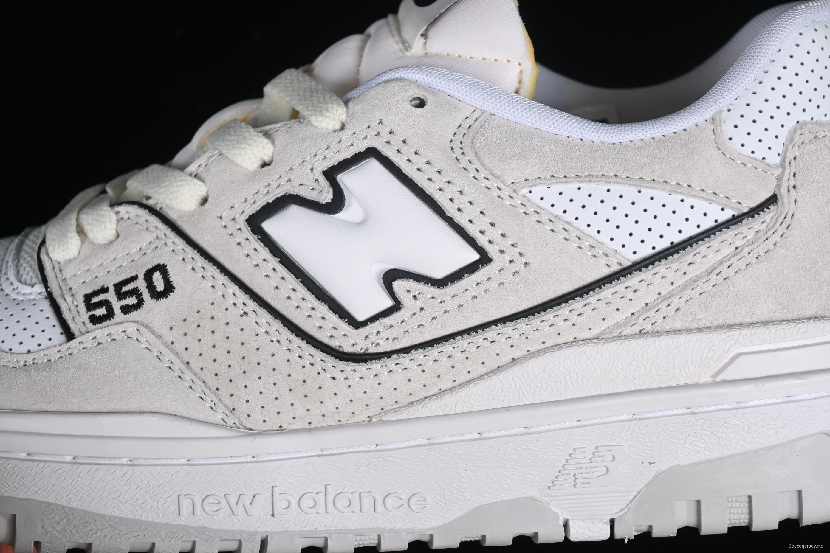 New Balance BB550 Series Leather Unisex Casual Running Shoes - BB550PRB