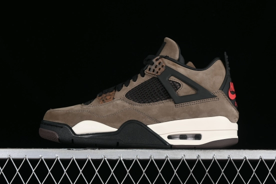 Nike Air Jordan 4 Retro TS Suede Brown - AJ4