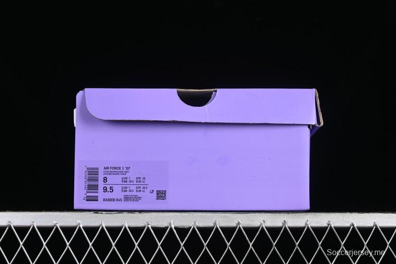 Nike Air Force 1 '07 Low BAPE Collaboration - White Black Camo Casual Sneakers - BA8806-845