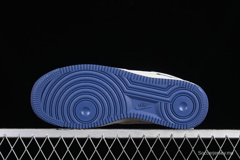 Nike Air Force 1 '07 Low LV Collaboration - Fluorescent Tie-Dye Denim Low-Top Casual Sneakers DD8686-400