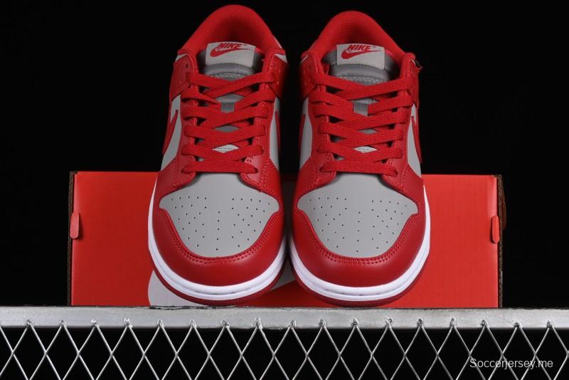 Nike SB Dunk Low Grey Red Colorway Low-Top Casual Skateboarding Shoes - CW1590-0002
