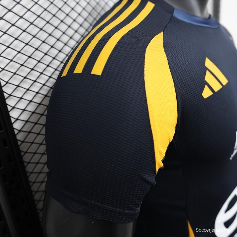 نسخة اللاعب 24/25 قميص النادي الأهلي المصري 24/25 خارج مصر أسود اللون