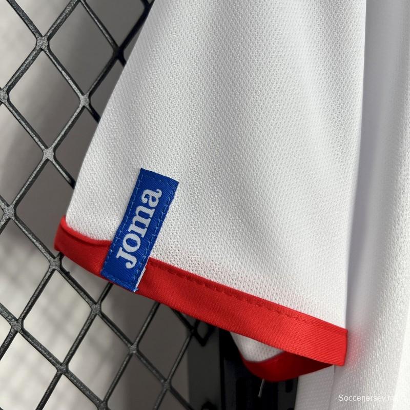 القميص الأساسي لرايو فاليكانو 01/02 ريترو 01/02