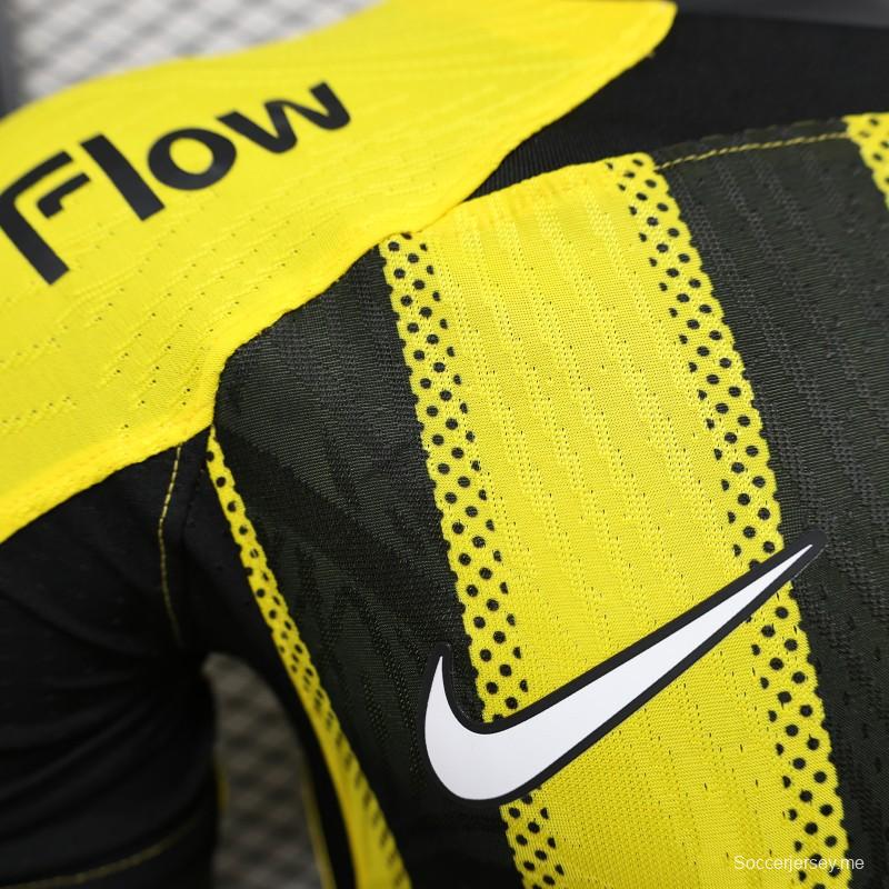 إصدار اللاعب 25/26 قميص نادي الاتحاد المنزلي